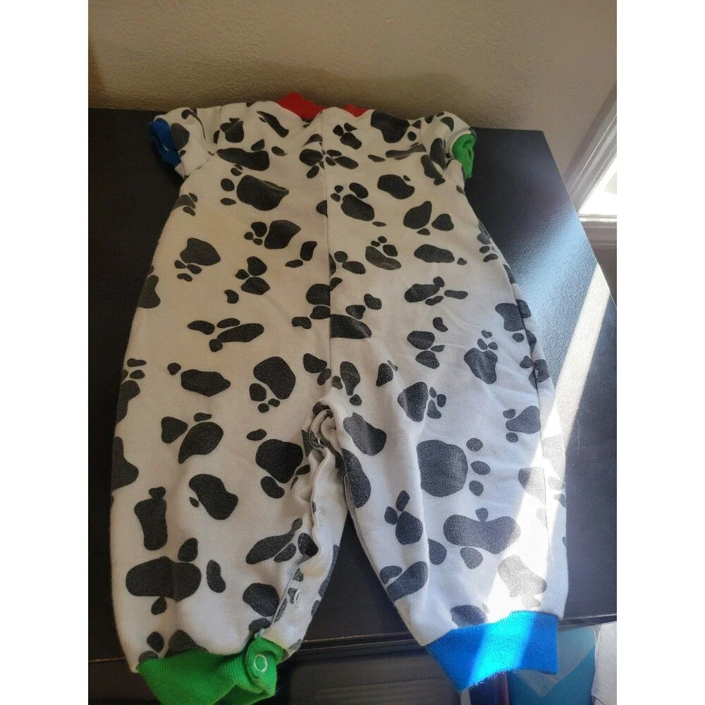 Vintage Buster Brown Cow print Baby Onesie Size 12M